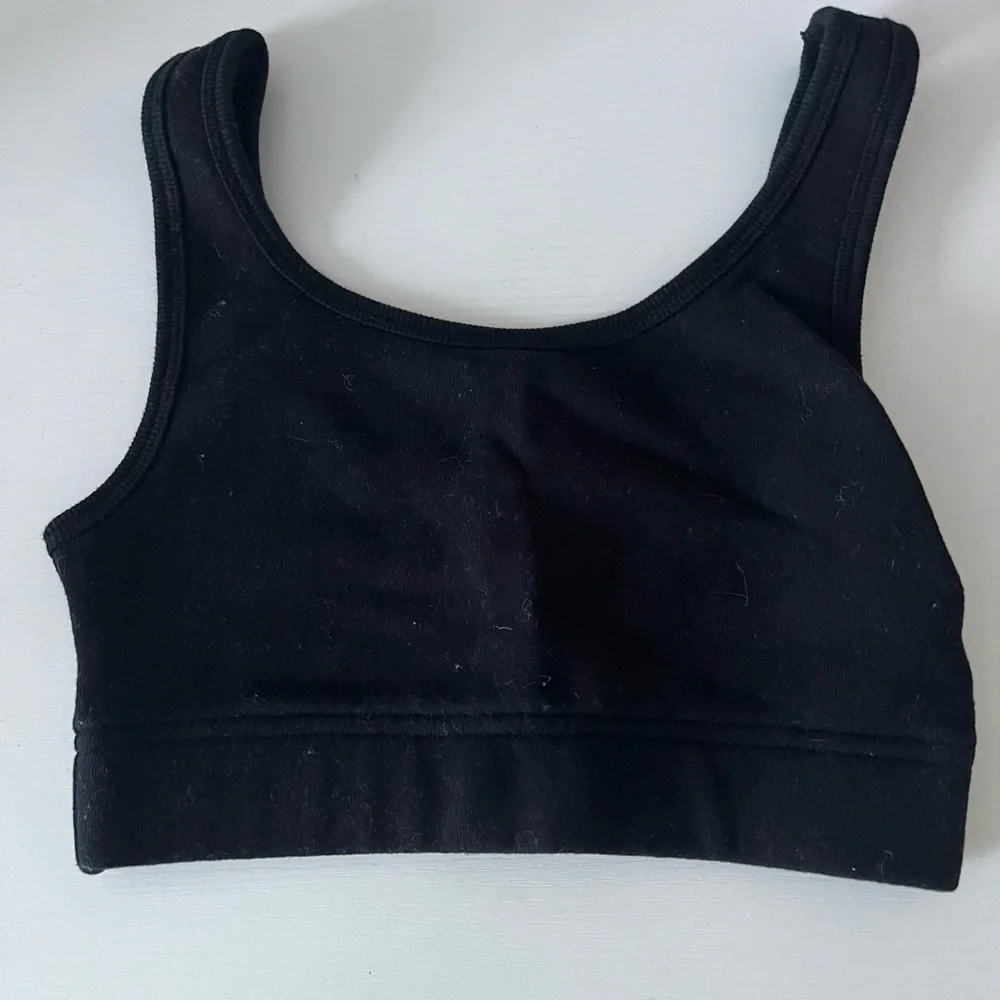 Aritzia TNA Black Bralette
